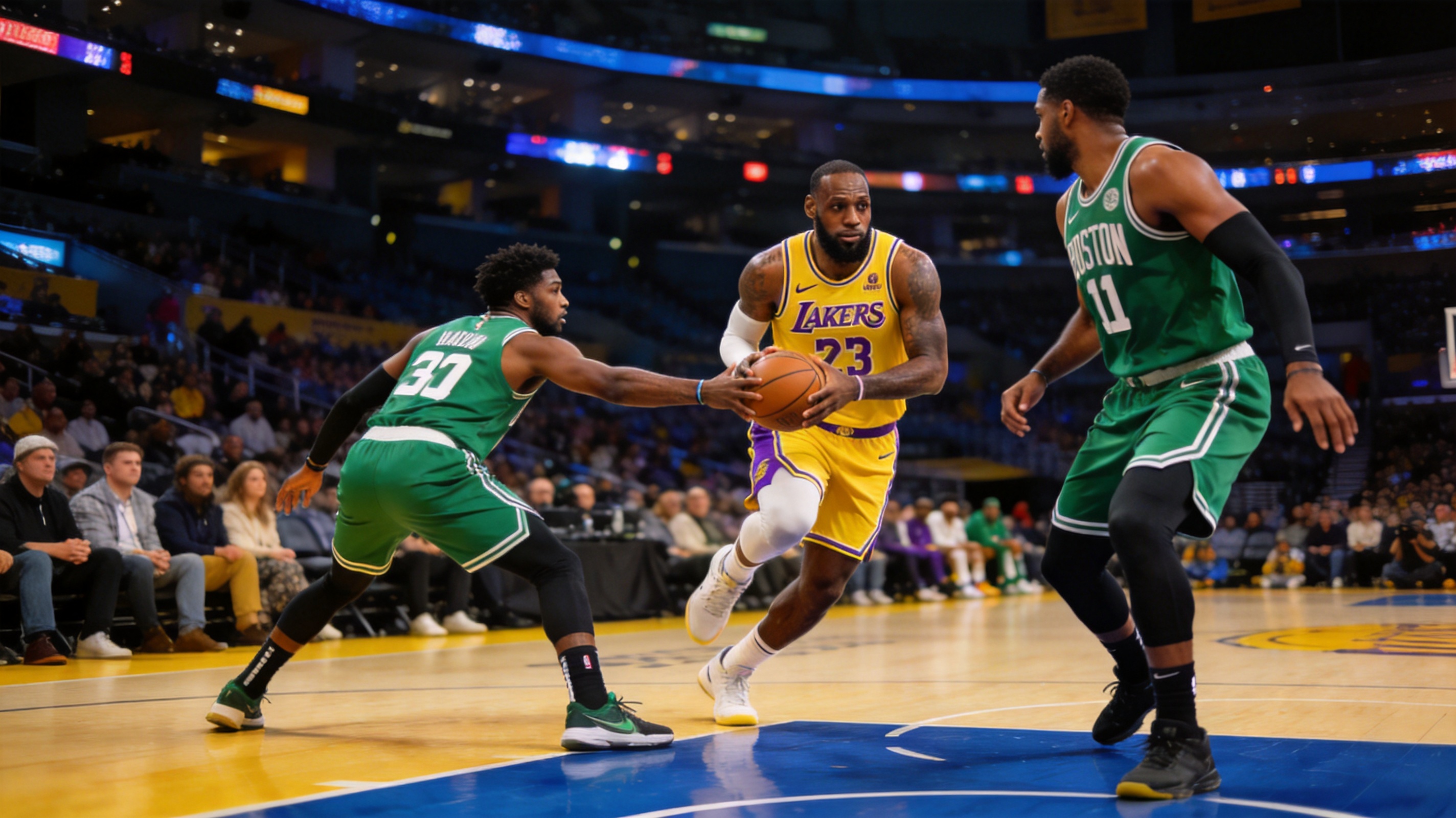 NBA总决赛精彩集锦：湖人vs凯尔特人G5